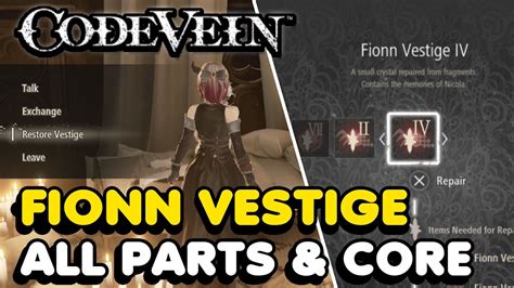 fionn vestige